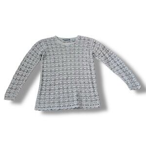 Vintage Amanda Smith Crochet Sweater